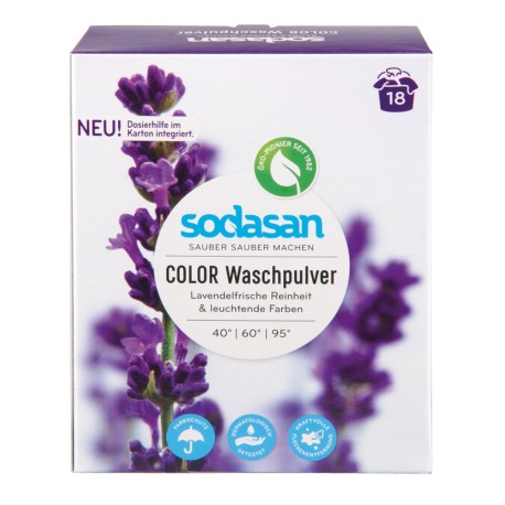 SODASAN Color Waschpulver Lavendel