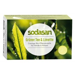 Bio-Seife  Grüner Tee + Limette100g